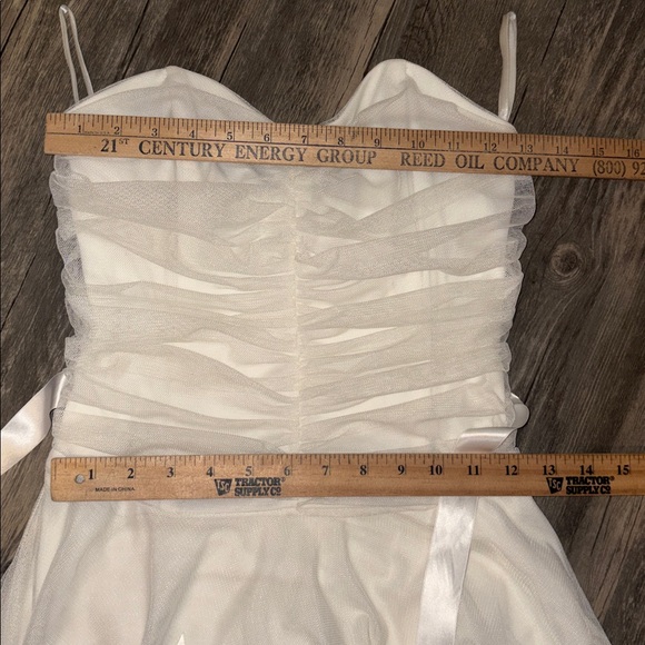Vintage 90s Jessica McClintock wedding dress- size 6 - Picture 4 of 8